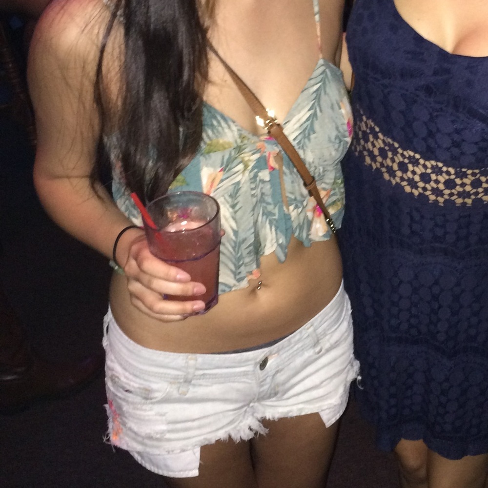 F21 crop top